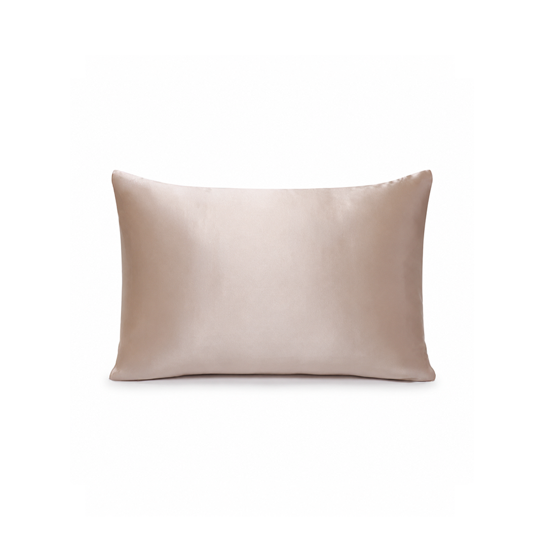 La Taie D'oreiller Pure soie de mûrier (Beige)