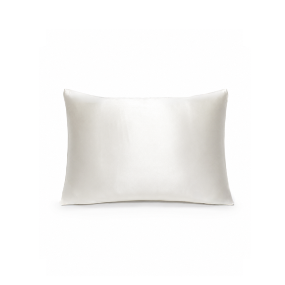 La Taie D'oreiller Pure soie de mûrier (Blanc)