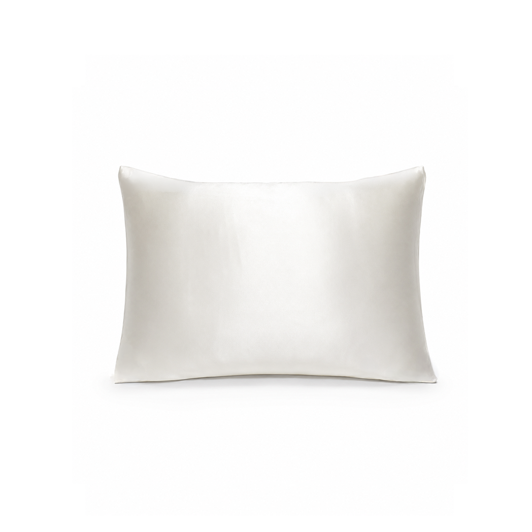La Taie D'oreiller Pure soie de mûrier (Blanc)