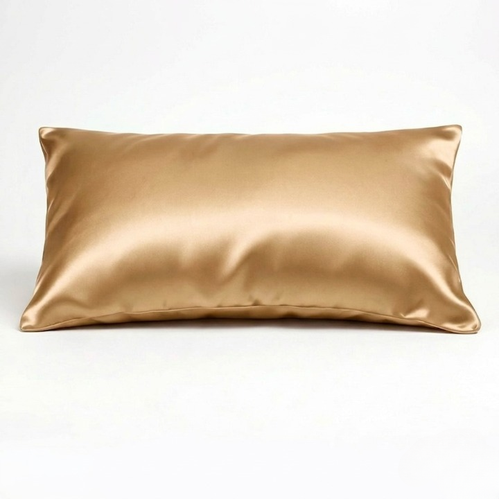 La Taie D'oreiller Pure soie de mûrier (Gold)