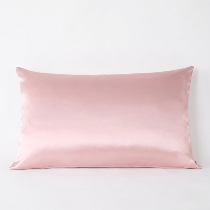 La Taie D'oreiller Pure soie de mûrier (Rose)