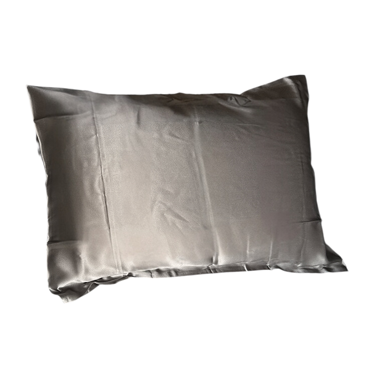 La Taie D'oreiller Pure soie de mûrier (Gris)